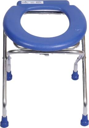 Rehab pro Commode chair Home Care and Adult Seat Toilet Folding Stool Commode Chair