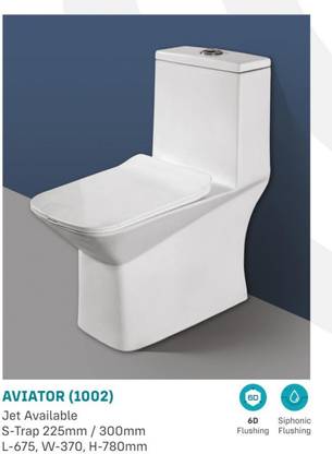 Lycos AVIATOR (1002) 1002 Standard Commode Urinal