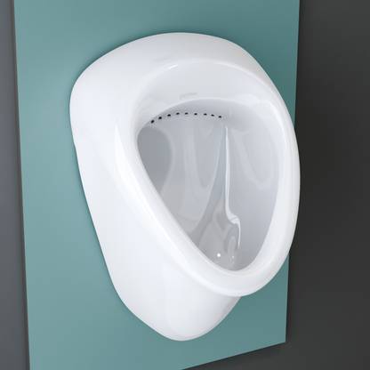 Plantex Urinal Pot for Men Urinal Toilet for Men/Wall Mount Urinal Pot for Gents/Male Toilet for Washroom Standard Commode Urinal