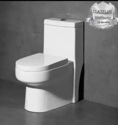 clayplus Platinum Ceramic /Water Closet/With Soft Close Toilet Seat ...