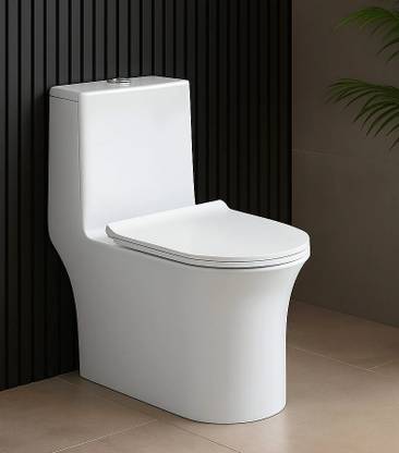 Eden Bath CT/ S TRAP 22cm OR 9inch/ RIMLESS/ Siphonic flush / Floor Mount/ 68*37.5*76cm/ 27*15*30inch/ EWCs / One Piece Toilet/ Western Commode