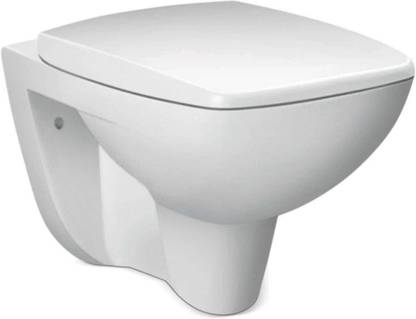 Hindware Italian Collection Enigma Rimless EWC with Soft Close Cover 9253130SW Western Commode