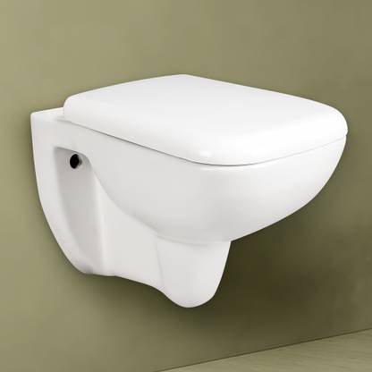Hindware Italian Collection Enigma EWC with Soft Close Cover 9202460SW Western Commode
