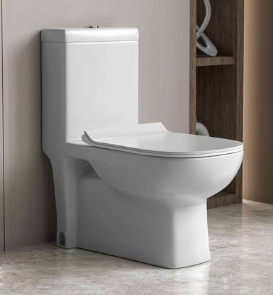 Eden Bath MX/ S TRAP 22cm OR 9inch/ Floor Mount/ Heavy Washdown Flush/ 66.5*36*77.5cm/ 26*14*30inch/ EWCs / One Piece Toilet/ Western Commode