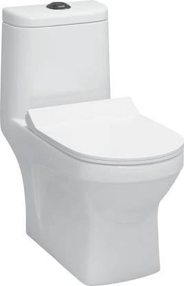 Eden Bath Roger / S Trap 22cm OR 9inch/ Floor Mount/ Rimless/ Heavy Washdown Flush/ 66.8*35.5*73cm/ 26*14*29inch/ EWCs / One Piece Toilet/ Western Commode