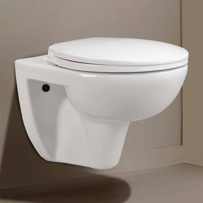 Hindware Mario EWC with Soft Close Cover 2008260SW Western Commode