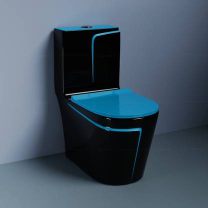 ब्रिज़ेंटा 829/OPC Ceramic S TYPE /Water Closet/Commode With Soft Close Toilet Seat वेस्टर्न कमोड