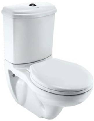 Jaquar CONTINENTAL SERIES Range One Piece Rim Floor Mounted Western Comodes P02-JAQ-CNS-WHT-353SPPZ Western Commode