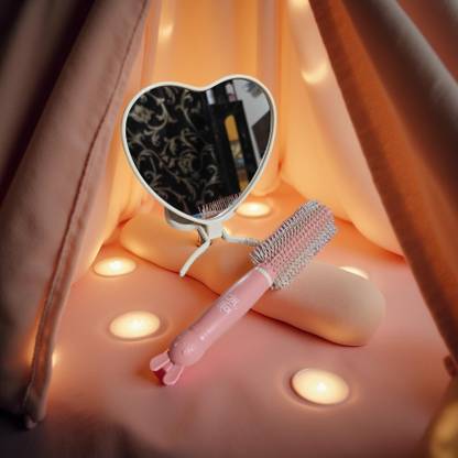 Nikki Bella Luxury Korean makeup mirror with Comb ( pack of 1)