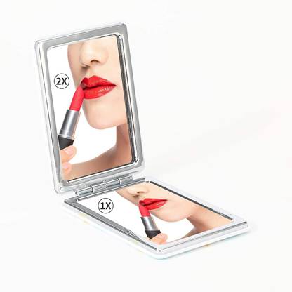 MEPOINT Portable Foldable Compact Beauty Makeup Pocket Mirror Square Design May vary