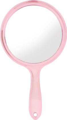 Fantasy Mirror Two Way Handle Mirror for Shaving and Makeup - Circle