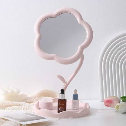 VARIYAENTERPRISE28 Flower Shape Makeup Mirror