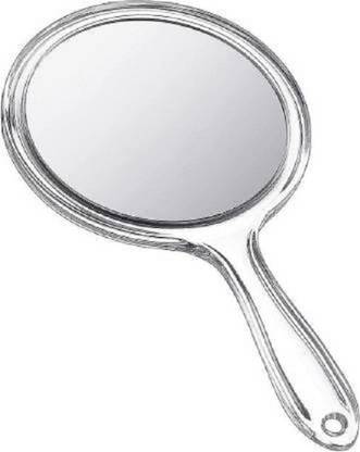 banira Hand Mirror Double-Sided r 1X/ 2X Magnifying Mirror with Handle