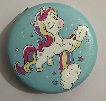 Pindara Round Shape handy and Compact Double Mirror