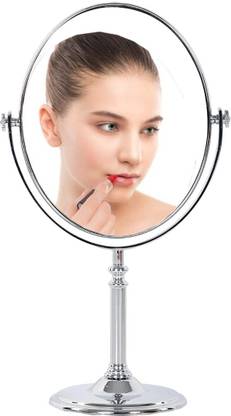 CLVMART Magnifying Makeup Mirror for Women 360 Rotating Double Sided Tabletop