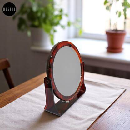 Meskin Dual-Sided Round Beauty Mirror – Compact and Stylish Makeup Mirror