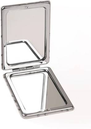 feelhigh 1pc Square Compact Mirror, Pocket Mirror, Small Mirror for Purse,