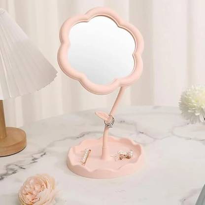 NAKSHT Flower Shape Makeup Mirror
