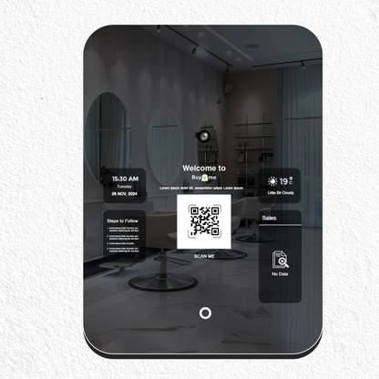 Keywest Saloon Smart Mirror | Skin Analysis And Virtual-Try Mirror