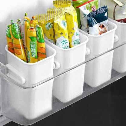 DHRUTI ENTERPRISE Fridge Side Door Organizer Fridge Side Door Organizer 2 L Compact Refrigerator