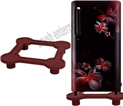 Refrigerato Heavy Duty Refrigerator Stand Suitable for All Brand Single Door/Double Door Refrigerators, 150-292 L (Maroon Color) 290 L Compact Refrigerator