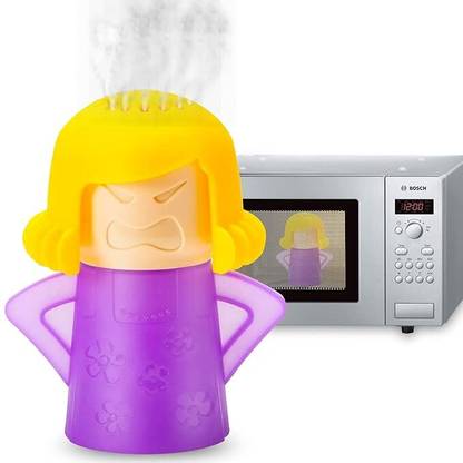 MINITUL Angry Mama Microwave Cleaner,Microwave Cleaner Angry Mama,pack of 1 Angry Mama Microwave Cleaner,pack of 1 0.5 L Compact Refrigerator