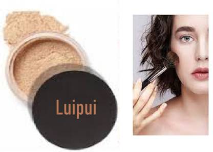Luipui matte finish loose powder makeup setting powder Compact