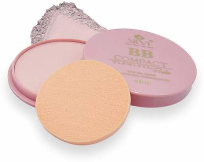 SILVI Light Stay Matte Finish|Single Compact Powder With Mirror|Non Oily Matte Look Compact