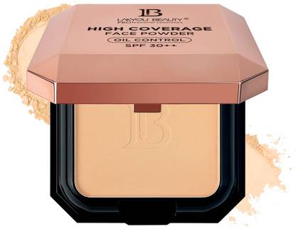 Lakyou Beauty High Coverage Face Powder Oil Control SPF 30++ Compact