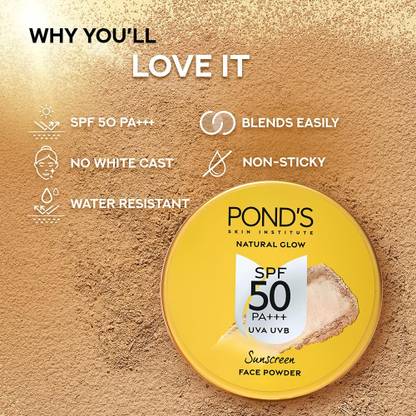 POND's Sunscreen Face Powder SPF 50 UVA & UVB 20g Compact