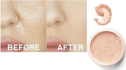 Arcanuy Waterproof Oil-control Banana Loose Mattifying Powder Compact