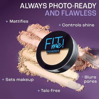 SILDUST NEW LUMINOUS FINISH 2 IN 1 FIT ME COMPACT Compact