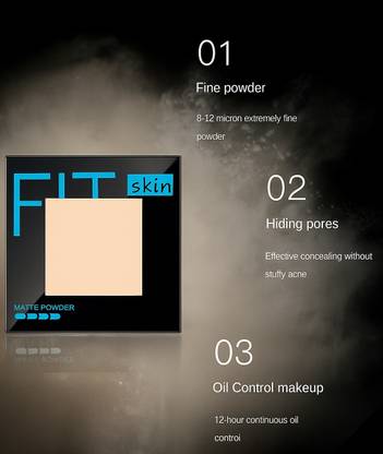 SILDUST Best Fit Skin 2-in-1 Compact Powder With Puff Compact