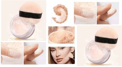 BLUEMERMAID BEST LOOSE POWDER WITH HIGH COVERAGE & MATTE FINISH Compact