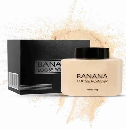 balaan's beauty bazar NEW Beauty Banana Loose Setting Powder Compact (BANANA, 40 g) Compact