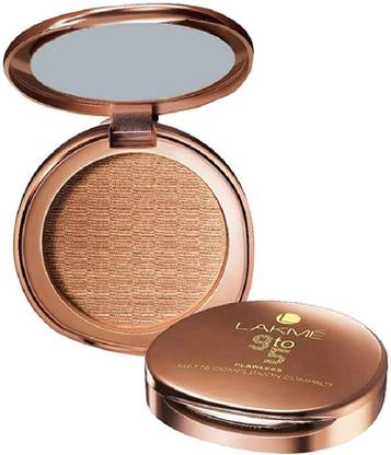 Lakmé 9to5 Powerplay Matte Compact,Control Formula, With Vitamin E Compact