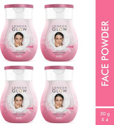 LONDON GLOW Face Powder with SPF Compact