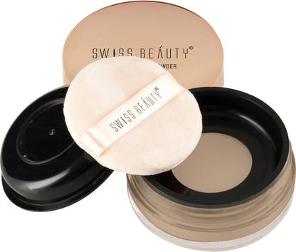 SWISS BEAUTY Fine Loose Finish Powder Compact