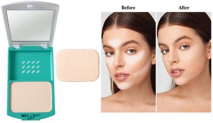 Latixmat Matte Finish Compact Powder For Oily Skin That Absorbs Oil, Sweat Compact