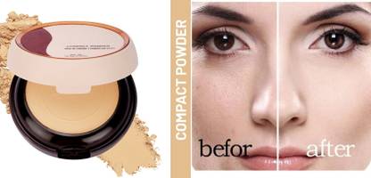 CATERINACHIARA PROFESSIONAL POWDER LONG LASING MAKEUP COMPACT/NATURAL/ Compact