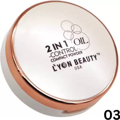 L'YON BEAUTY USA 2 In 1 Oil Control  Compact