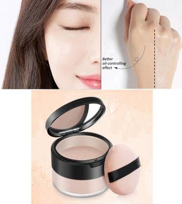 HUZURLU Lightweight Matte Finishing Setting Powder Makeup  Compact