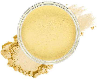 HUZURLU HD Loose Powder Banana Translucent Setting Luxury Powder  Compact