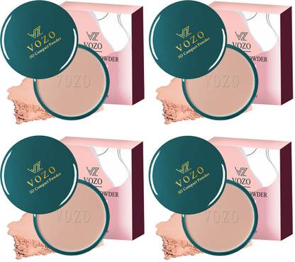 VOZO Powder for Face Makeup, Waterproof & Long-Lasting Compact (001) Compact
