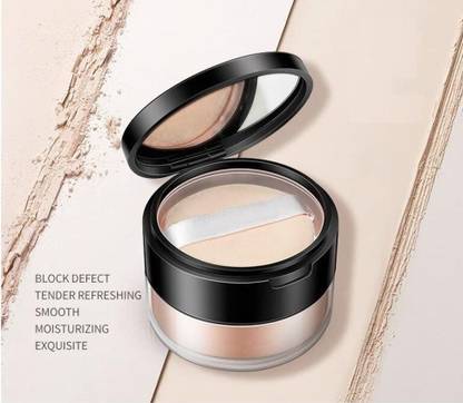 MYEONG Shine Full Coverage Face Powder for Oily Skin Compact