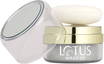 LOTUS MAKE - UP Naturalblend Translucent Loose Powder with Auto Puff SPF 15 Compact