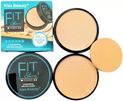 Kiss Beauty Fit Shin Matte Poreless Oil Free 2 in 1  Compact