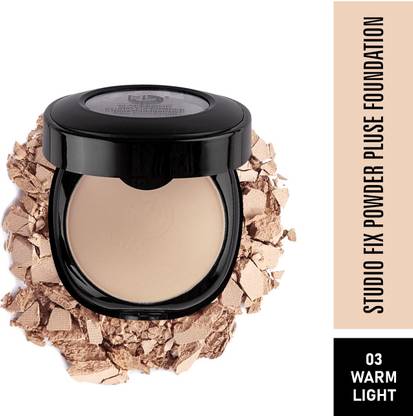 MATTLOOK Studio Fix Powder Plus Foundation 2 Way Compact, Concealer ,Warm Light (24gm) Compact