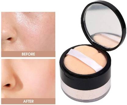SEUNG Loose Setting Powder - Talc Free Finishing Powder for a Flawless Matte Finish Compact