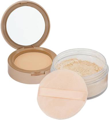 Latixmat Matte Compact Powder | Pressed Powder + Loose Powder Compact